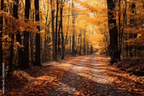 Autumn Forest Walk © Bijac