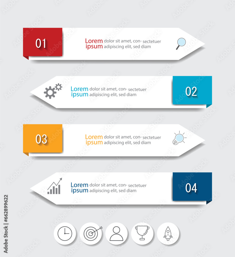 Infographic Vector abstract design web banner template.Modern banner. Infographic Vector abstract design web banner template.Modern banner.