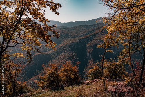 autumn landscape in the mountain © vardan