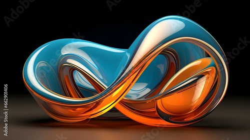 shape made of ribbon