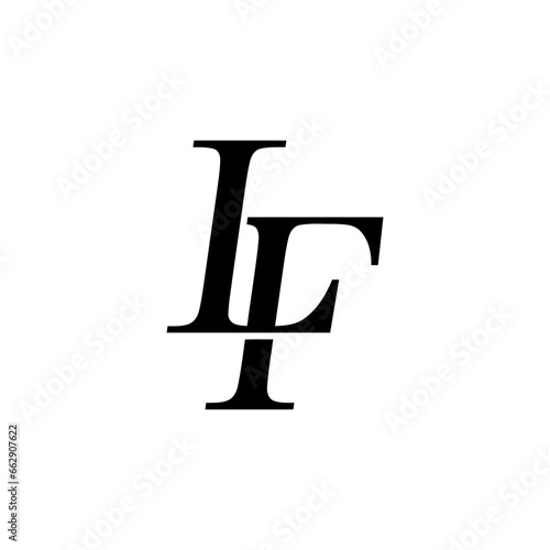 Εκτύπωση καμβά lf logo design