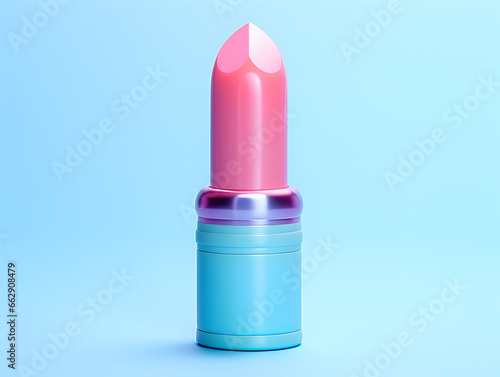Color lipstick 3d object