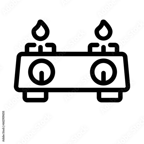 Stove gas stove cooking