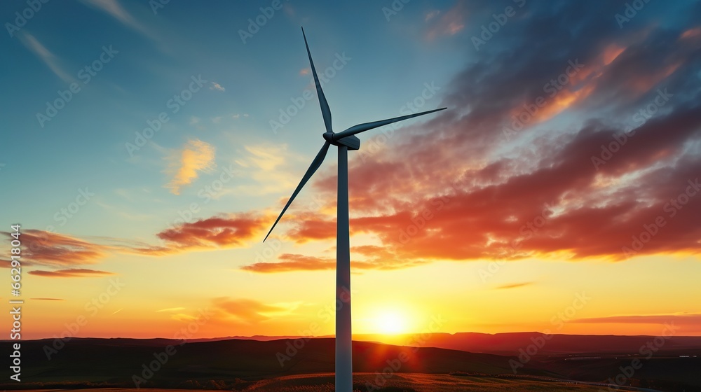 Obraz premium wind power station