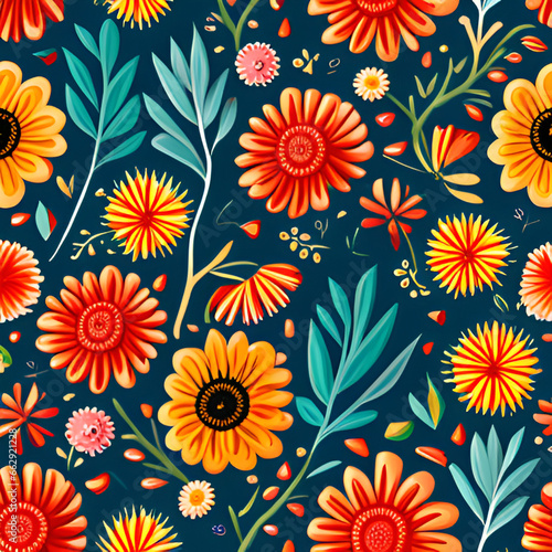 Wallpaper Mural 꽃 무늬 패턴 a flower pattern
Generative AI, 생성형, 인공지능 Torontodigital.ca