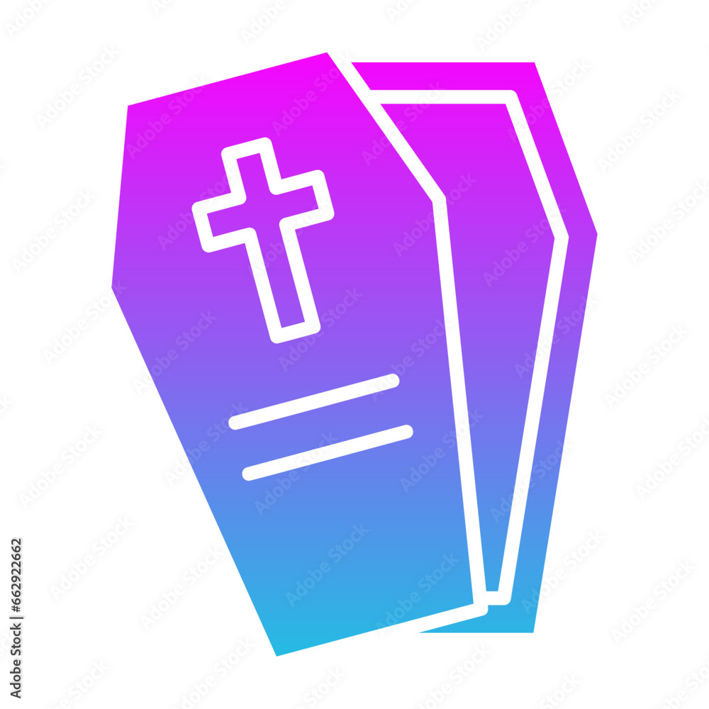 Obraz premium Casket Icon