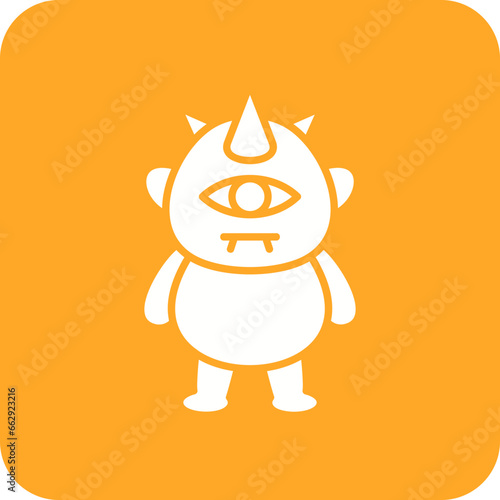 Cyclop Monster Icon