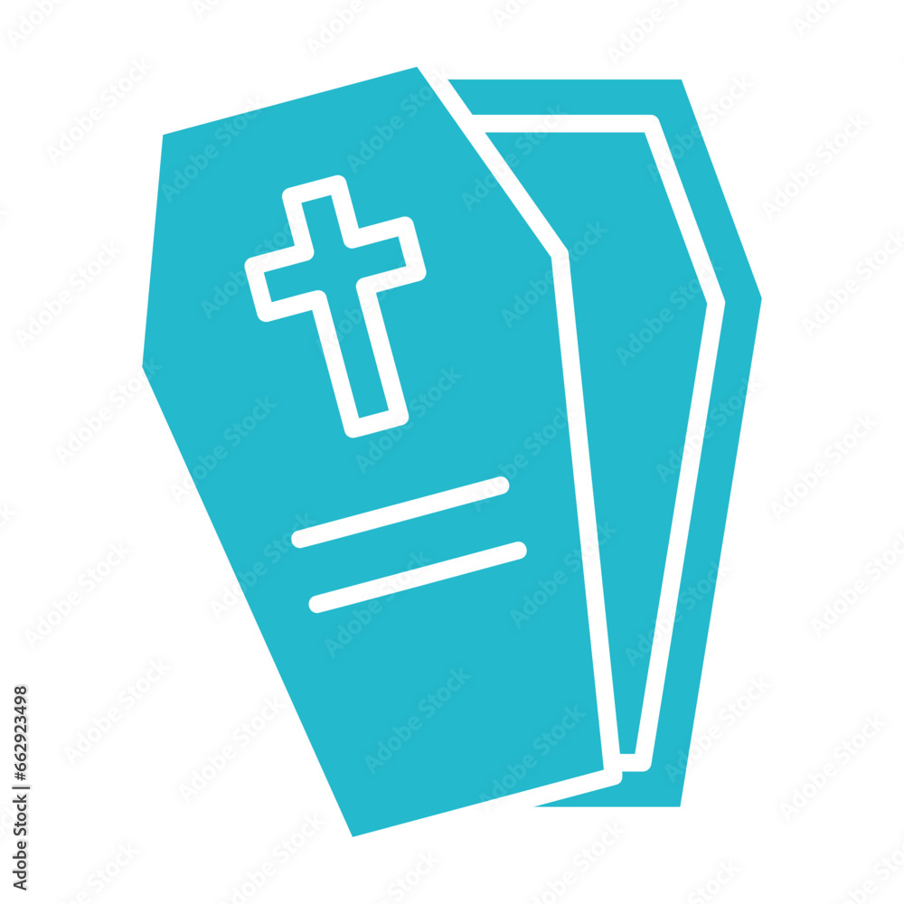 Fototapeta premium Casket Icon