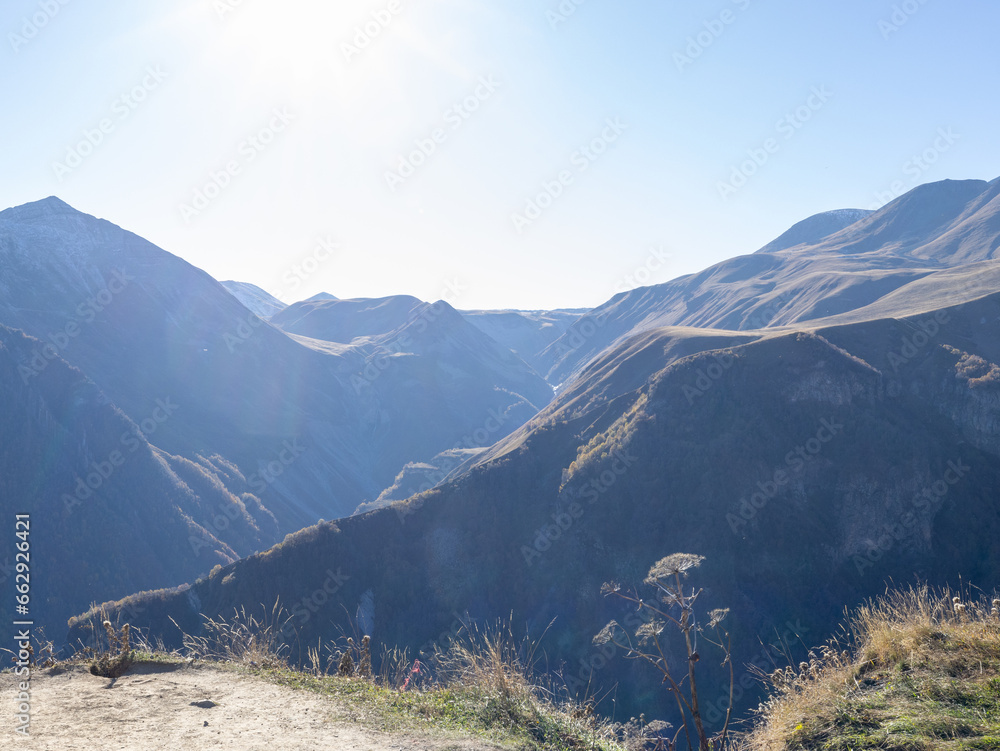 Fototapeta premium landscape with mountains