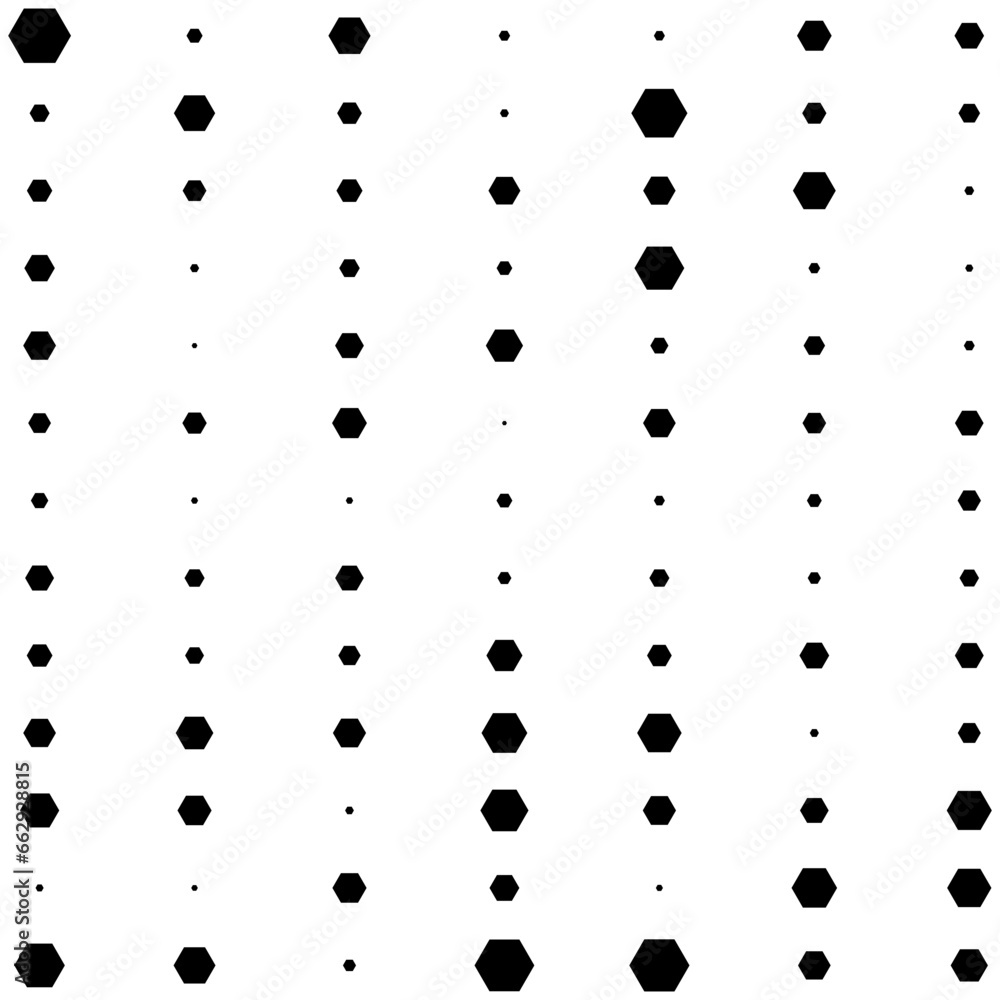 Hexagon random pattern background. Vector illustration. Hexagon random pattern background. Vector illustration.