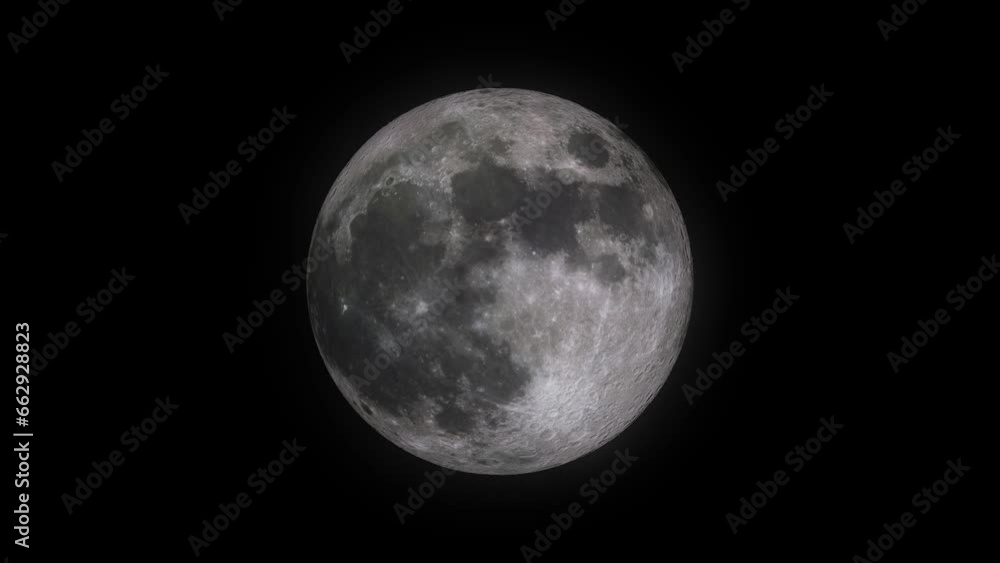 Animation of Lunar Phases (waxing, waning moon) Animation of Lunar Phases (waxing, waning moon)