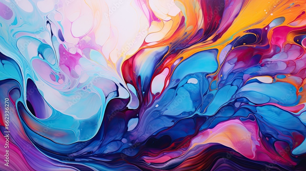 Background of A Symphony of Flowing Dreamscapes in Motion - Generative AI Background of A Symphony of Flowing Dreamscapes in Motion - Generative AI