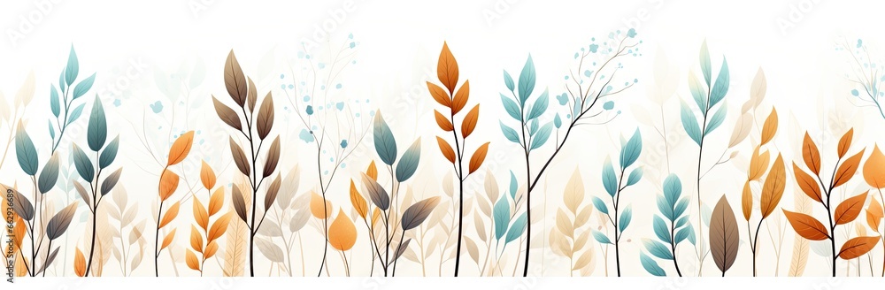 Background of Vibrant Autumnal Leaf Patterns: A Symphony of Nature's Colors and Elegance. Generative AI Background of Vibrant Autumnal Leaf Patterns: A Symphony of Nature's Colors and Elegance. Generative AI