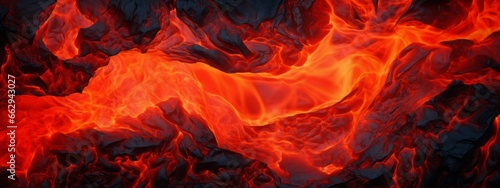 Lava texture fire background rock volcano magma molten hell hot flow flame pattern seamless. Earth lava crack volcanic texture ground fire burn explosion stone liquid black red inferno planet relief.