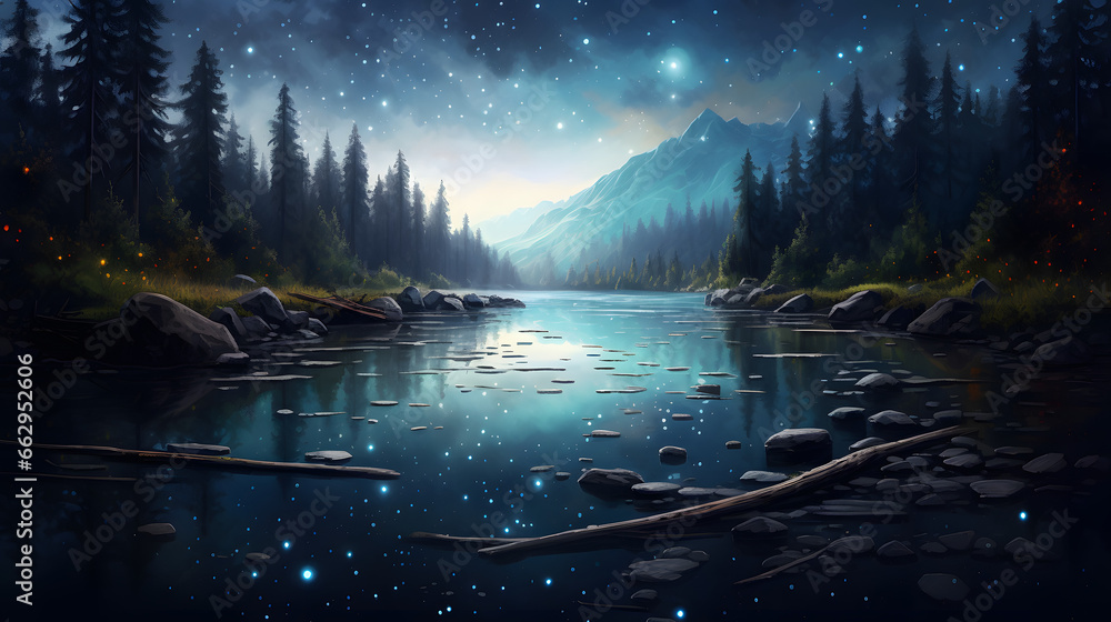 Beautiful fantasy illustration Beautiful fantasy illustration