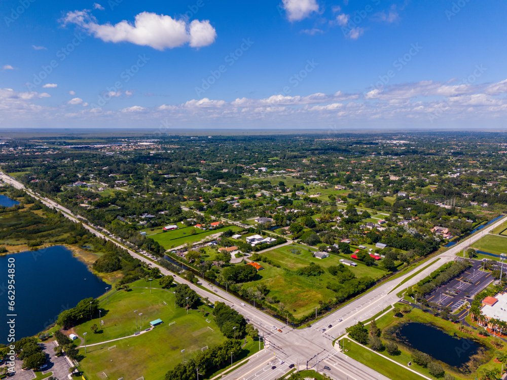Aerial photo Southwest Ranches Florida