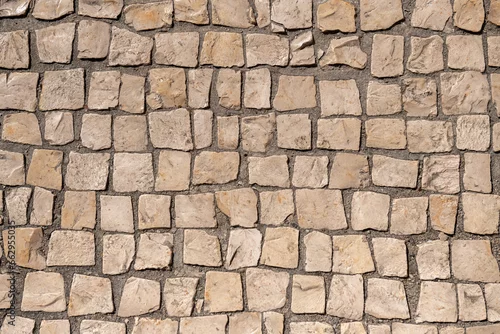 Obraz bruk kamienny - tło graficzne 