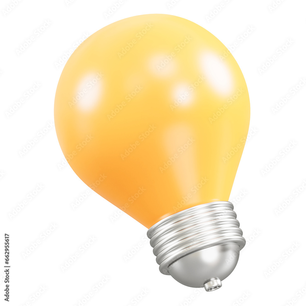 light bulb 3d illustration light bulb 3d illustration