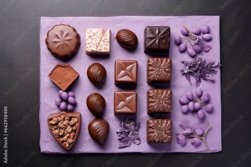 Fototapeta premium Chocolate Palette