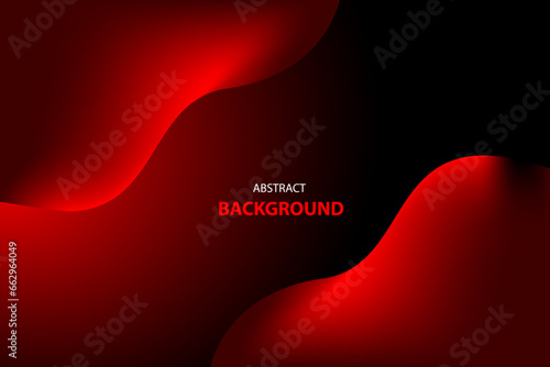 Red wave luxury modern background with space for text and message. template design	