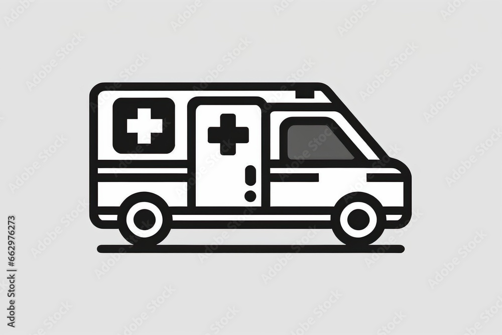 Ambulance, concept of Emergency vehicle Ambulance, concept of Emergency vehicle