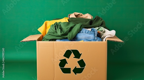 clothes for recycling