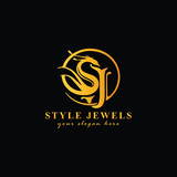 jewelry store logo design vector