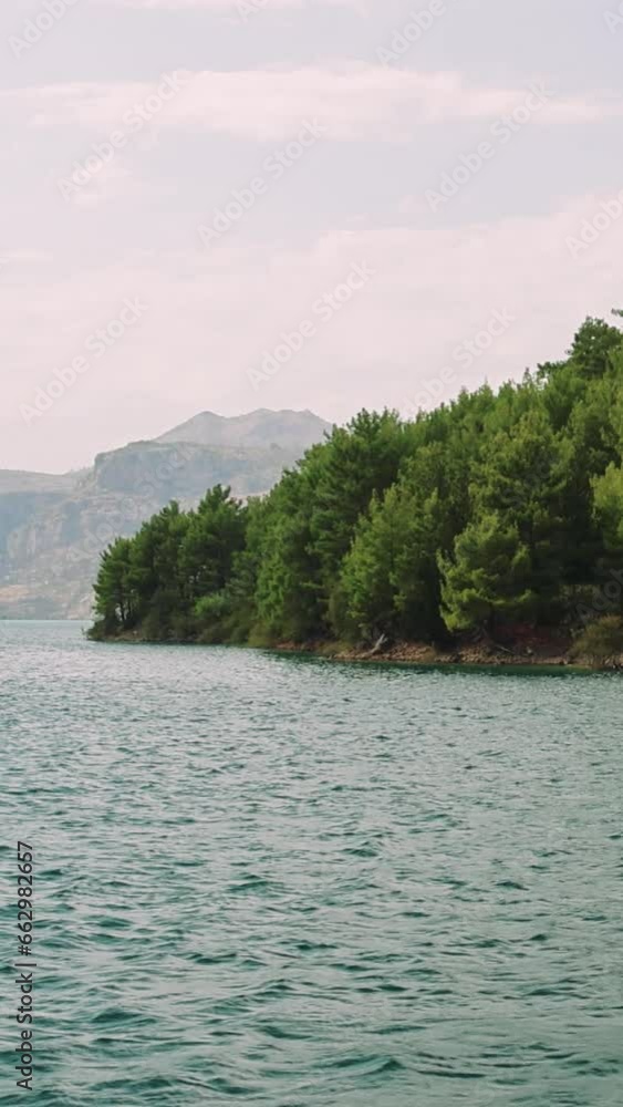 Oymapinar Lake, Turkey. Green Canyon in Manavgat region, Turkey. Oymapinar Lake, Turkey. Green Canyon in Manavgat region, Turkey.