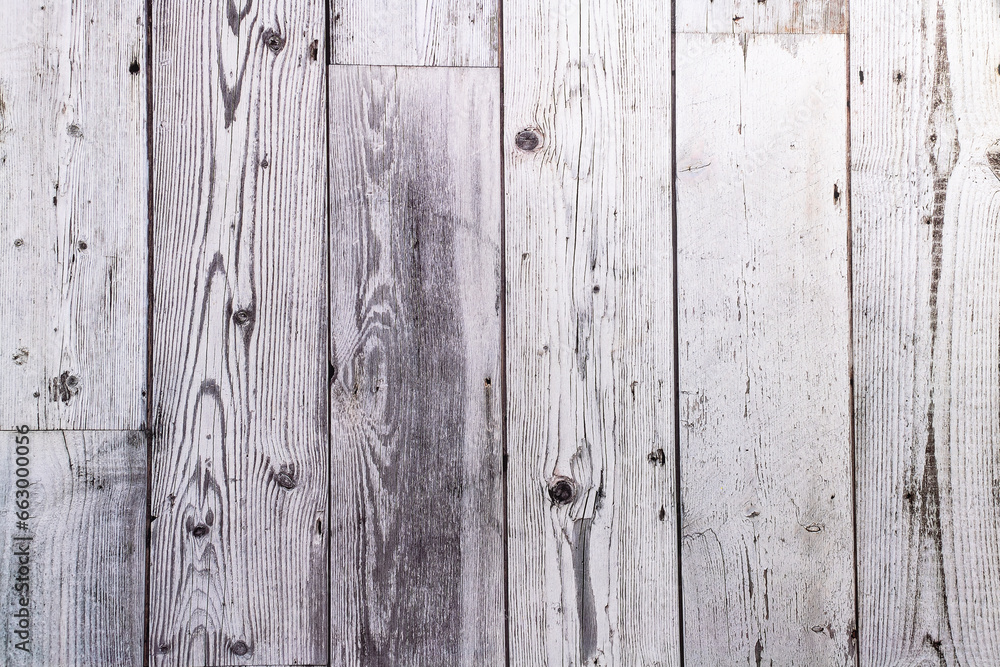 Obraz premium wood plank texture, gray background. Space for text.