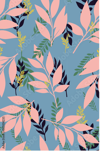 Vector illustration. Set of patterns. Seamless pattern. Printing for a fabric factory.