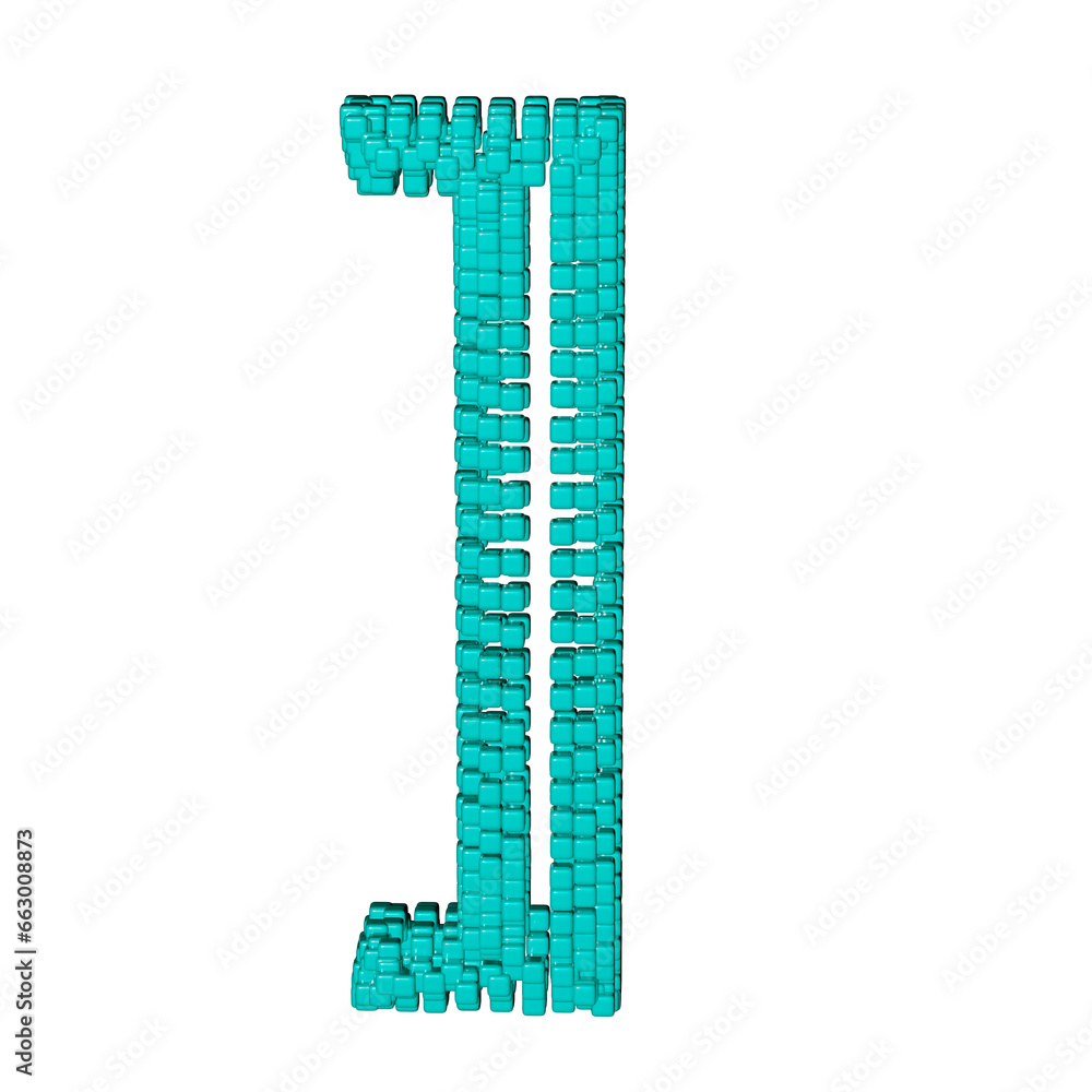 Symbol made of menthol cubes. Symbol made of menthol cubes.