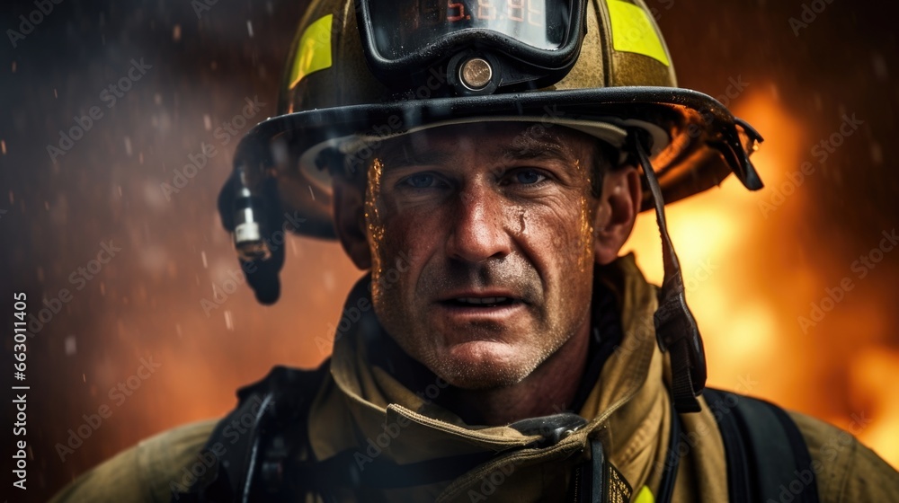 A firefighter with asthma rushes into a burning building, his inhaler always close by in case he needs it. His job may involve high levels of physical activity, but he has learned to manage