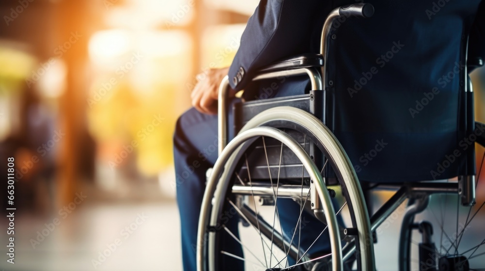 A social worker with a wheelchair, advocating for the rights and needs of people with disabilities and making a positive impact in their community. They are a strong and compassionate advocate, A social worker with a wheelchair, advocating for the rights and needs of people with disabilities and making a positive impact in their community. They are a strong and compassionate advocate,