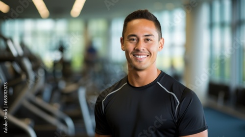 A personal trainer in his early 30s, he leads a healthy and active lifestyle to help manage his diabetes. He uses his knowledge and experience to inspire and coach others living with the photo