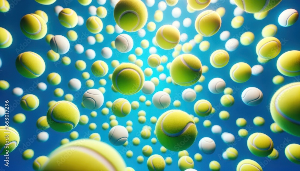 Tennis Balls abstract background Tennis Balls abstract background