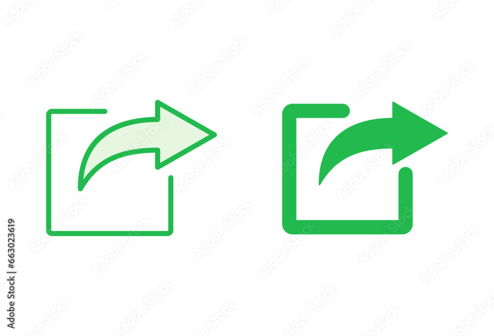 Share icon set. Sharing vector icon Share icon set. Sharing vector icon