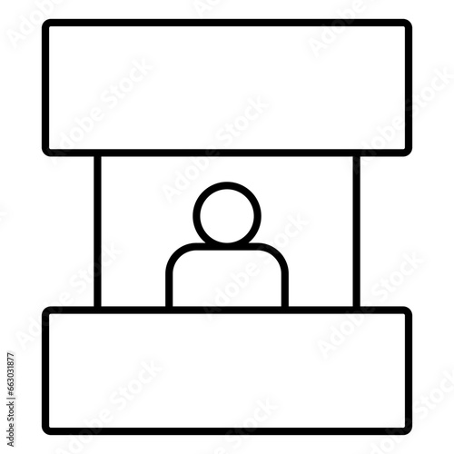 sale booth