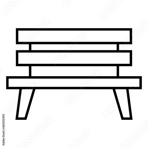 bench, furniture, chair, park, rest © pham