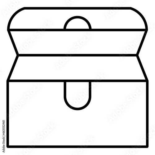 chest, locket chest, closed, medieval, box