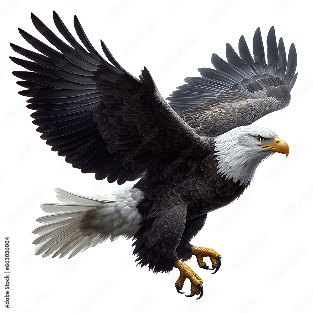 Obraz premium american bald eagle