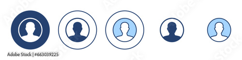 User icon vector. person sign and symbol. people icon.