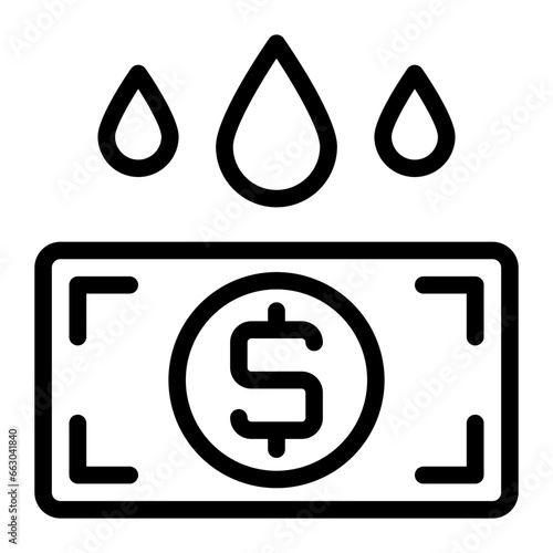 drop line icon