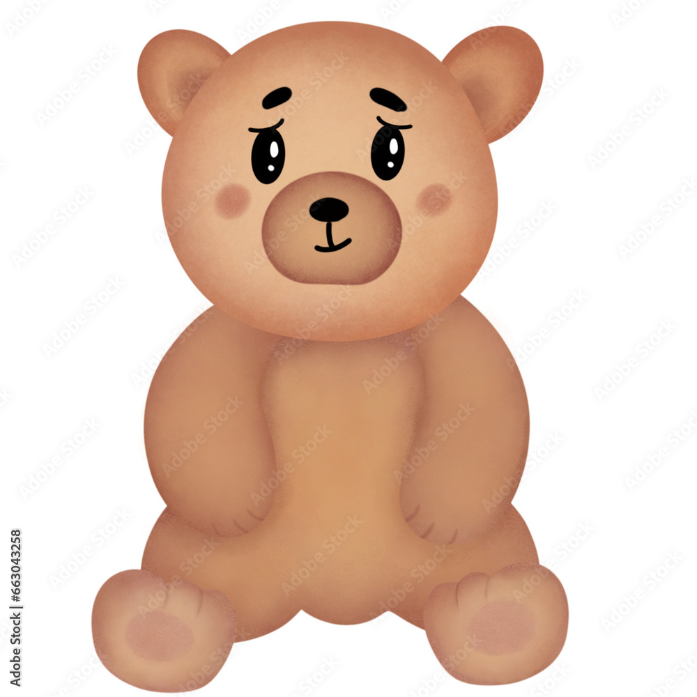 Obraz premium teddy bear cartoon