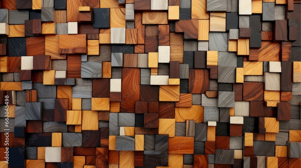 Wood marquetry wall parquet, abstract pattern background Wood marquetry wall parquet, abstract pattern background