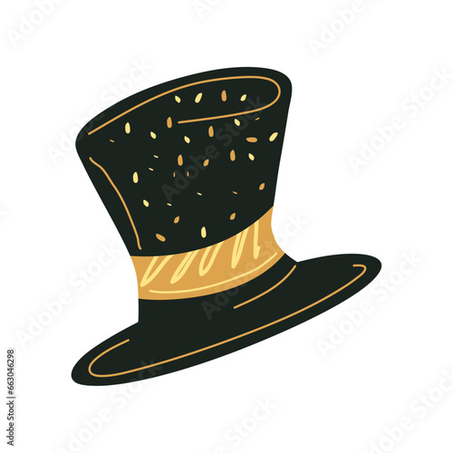 happy new year top hat