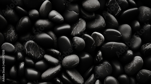 black and white beans HD 8K wallpaper Stock Photographic Image