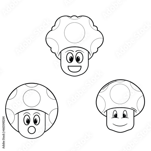 set of mushroom game