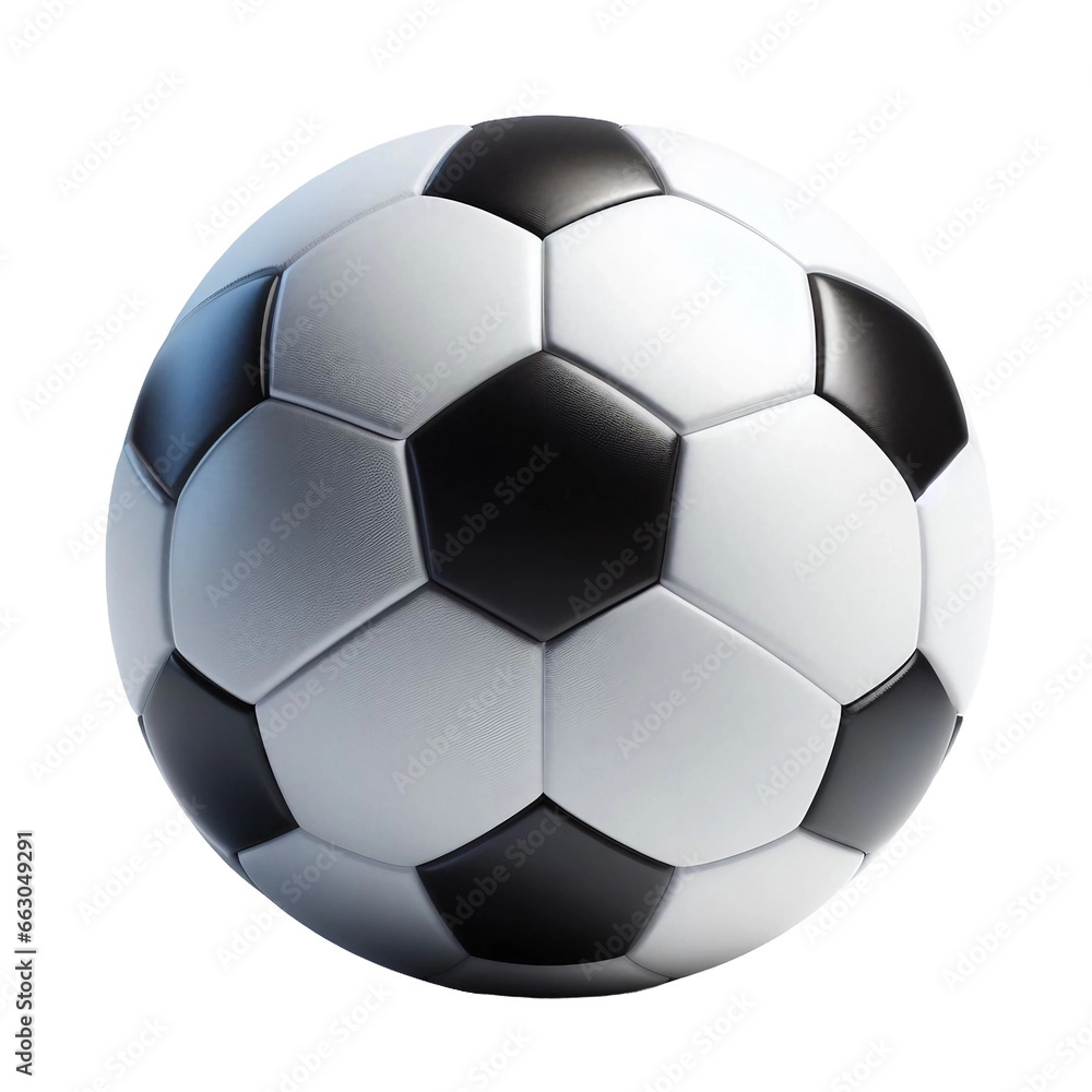 soccer ball isolated on transparent background soccer ball isolated on transparent background