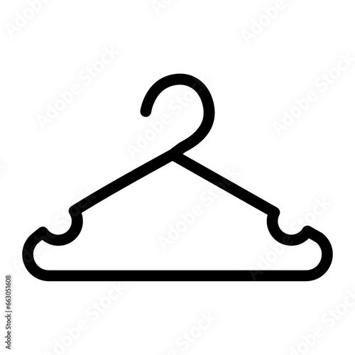 hanger isolated on white background