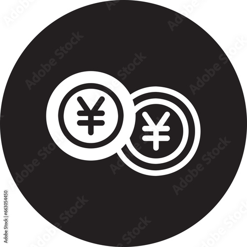 yen glyph icon